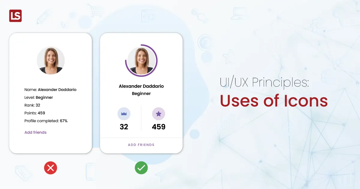 UIUX Principle Use Icons Appropriately